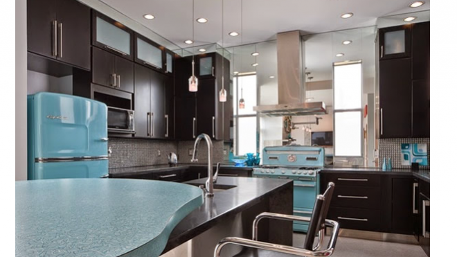 Retro or Vintage kitchens
