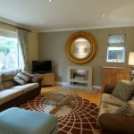 Photo of living room showing latest trends.