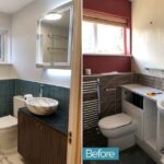 Bathroom Before and After